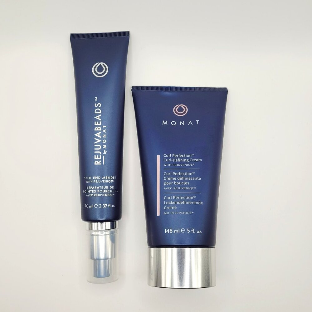 Monat Hair Treatment Duo – Rejuvabeads & Curl Perfection Cream – NEW